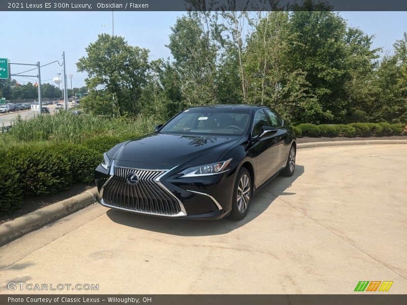 Obsidian / Flaxen 2021 Lexus ES 300h Luxury