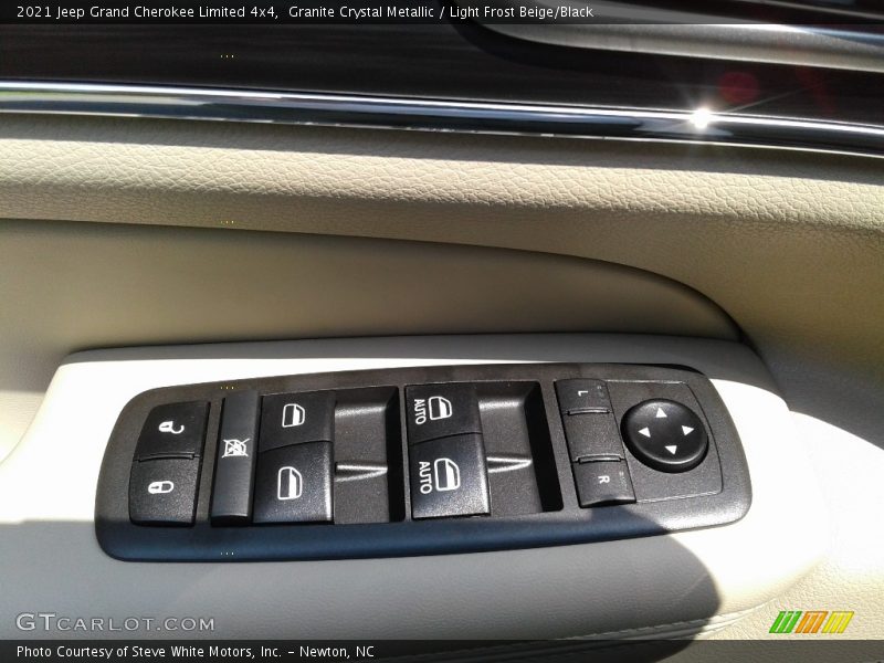 Granite Crystal Metallic / Light Frost Beige/Black 2021 Jeep Grand Cherokee Limited 4x4