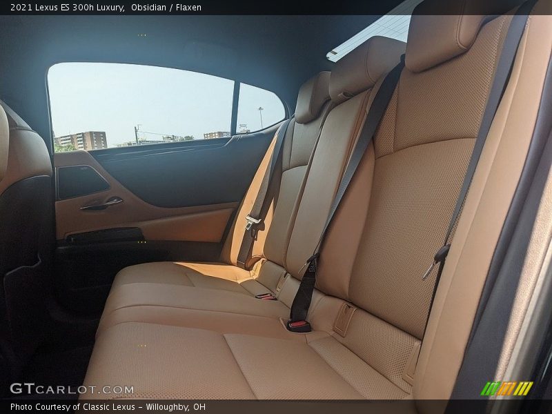 Obsidian / Flaxen 2021 Lexus ES 300h Luxury