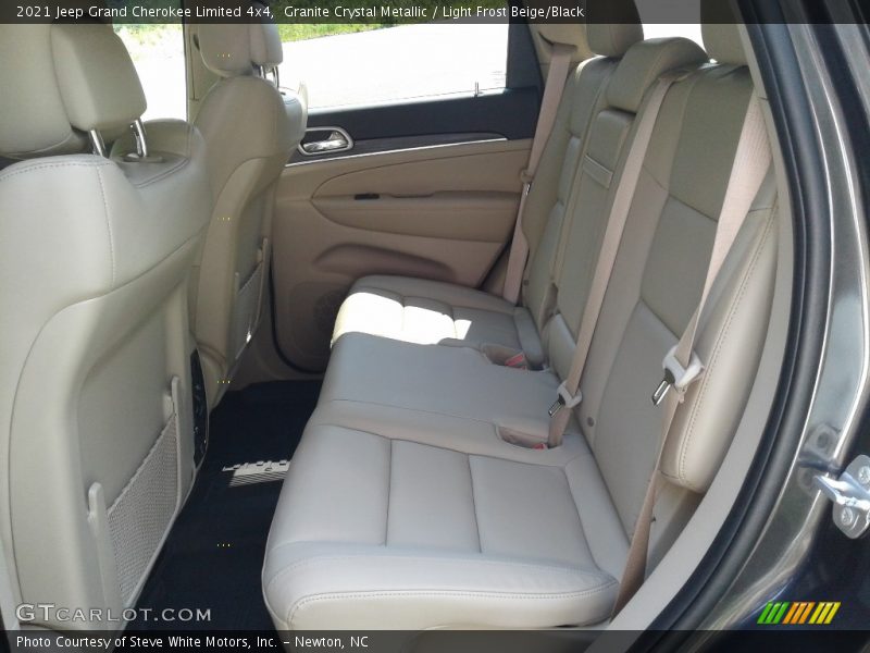 Rear Seat of 2021 Grand Cherokee Limited 4x4
