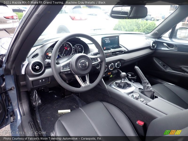  2021 MX-5 Miata RF Grand Touring Black Interior