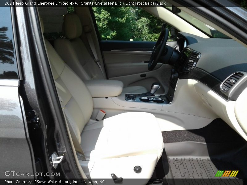 Granite Crystal Metallic / Light Frost Beige/Black 2021 Jeep Grand Cherokee Limited 4x4