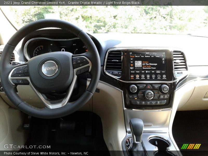 Granite Crystal Metallic / Light Frost Beige/Black 2021 Jeep Grand Cherokee Limited 4x4