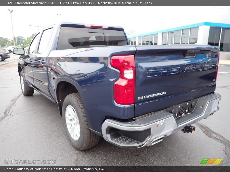 Northsky Blue Metallic / Jet Black 2020 Chevrolet Silverado 1500 LT Z71 Crew Cab 4x4