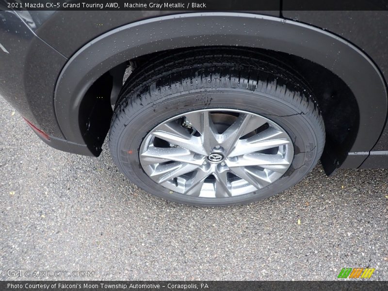Machine Gray Metallic / Black 2021 Mazda CX-5 Grand Touring AWD
