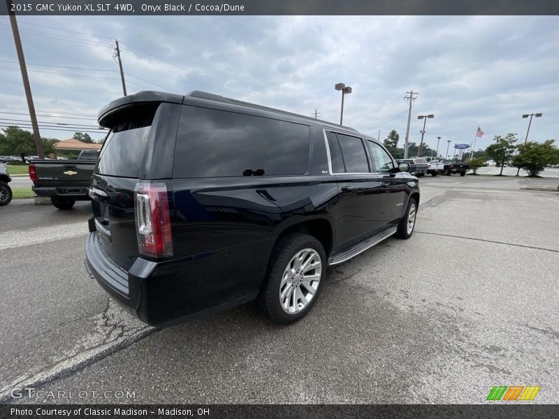 Onyx Black / Cocoa/Dune 2015 GMC Yukon XL SLT 4WD