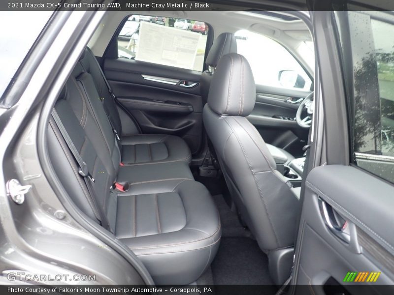 Machine Gray Metallic / Black 2021 Mazda CX-5 Grand Touring AWD