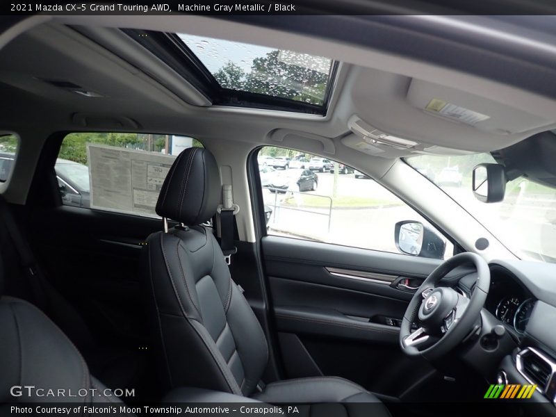 Machine Gray Metallic / Black 2021 Mazda CX-5 Grand Touring AWD