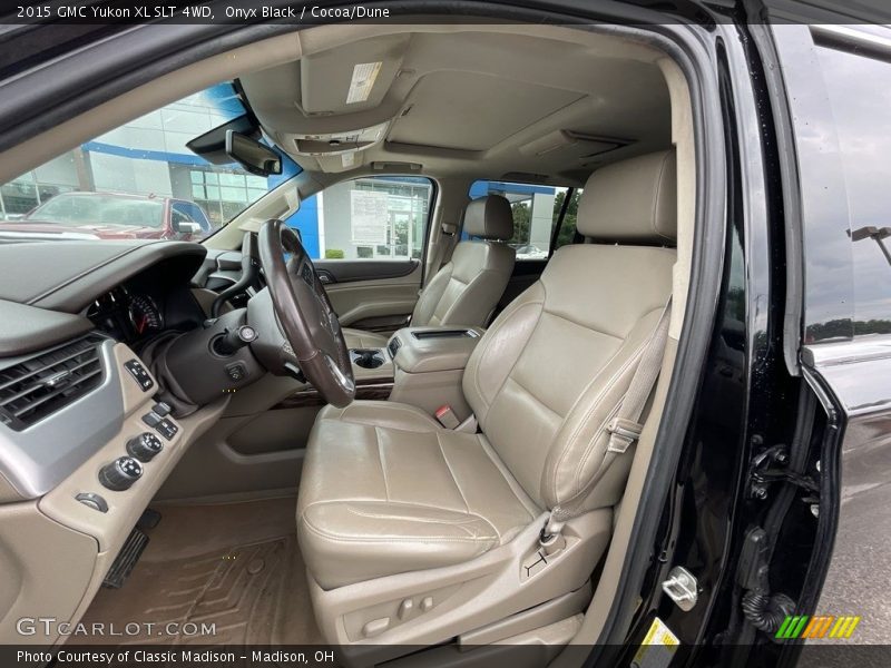 Onyx Black / Cocoa/Dune 2015 GMC Yukon XL SLT 4WD