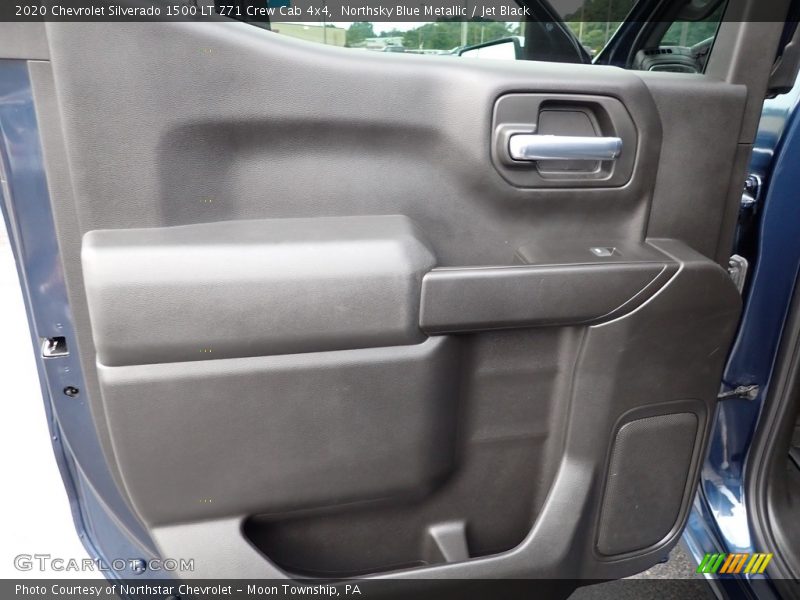 Northsky Blue Metallic / Jet Black 2020 Chevrolet Silverado 1500 LT Z71 Crew Cab 4x4