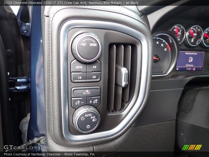 Northsky Blue Metallic / Jet Black 2020 Chevrolet Silverado 1500 LT Z71 Crew Cab 4x4