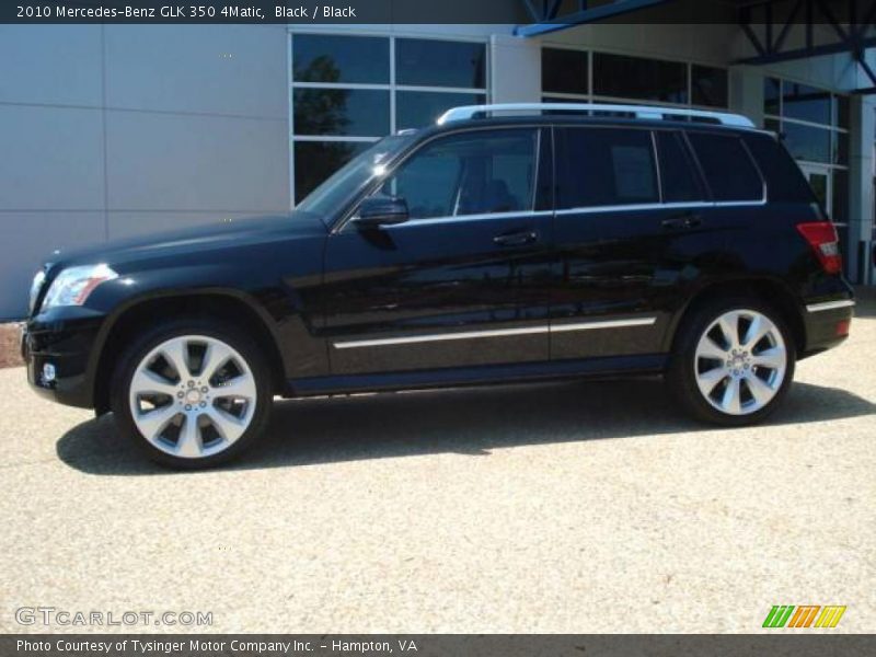 Black / Black 2010 Mercedes-Benz GLK 350 4Matic