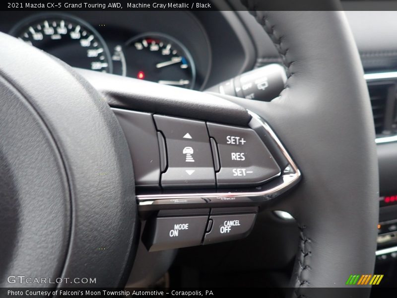 Machine Gray Metallic / Black 2021 Mazda CX-5 Grand Touring AWD
