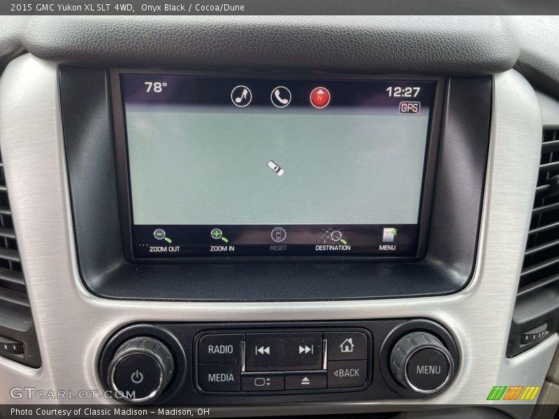 Onyx Black / Cocoa/Dune 2015 GMC Yukon XL SLT 4WD