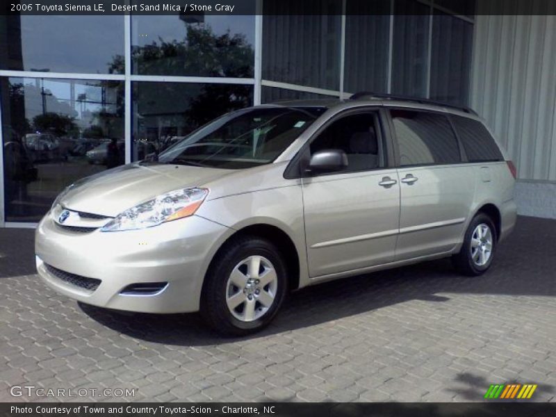 Desert Sand Mica / Stone Gray 2006 Toyota Sienna LE