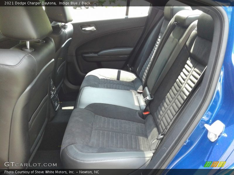 Rear Seat of 2021 Charger Daytona