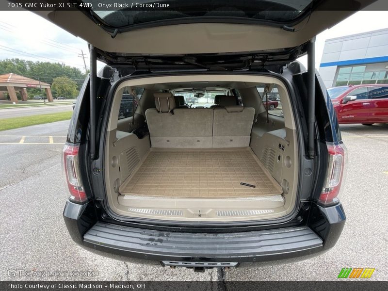 Onyx Black / Cocoa/Dune 2015 GMC Yukon XL SLT 4WD