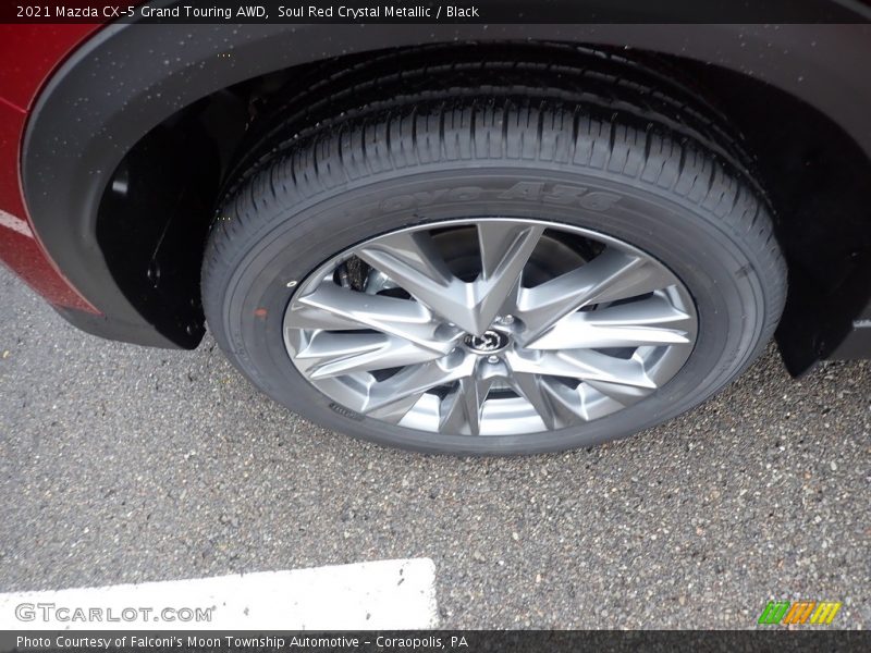 Soul Red Crystal Metallic / Black 2021 Mazda CX-5 Grand Touring AWD