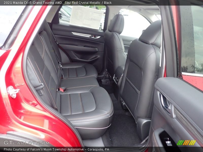 Soul Red Crystal Metallic / Black 2021 Mazda CX-5 Grand Touring AWD