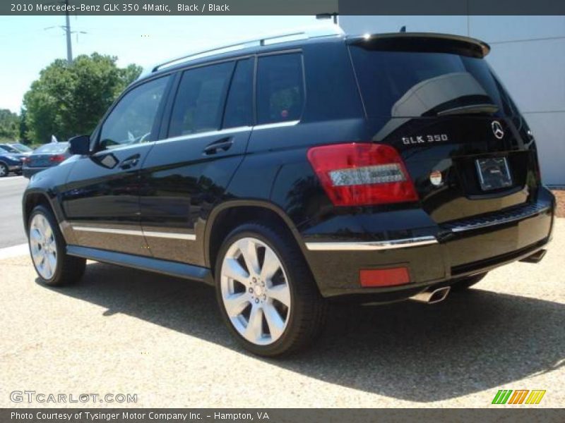 Black / Black 2010 Mercedes-Benz GLK 350 4Matic