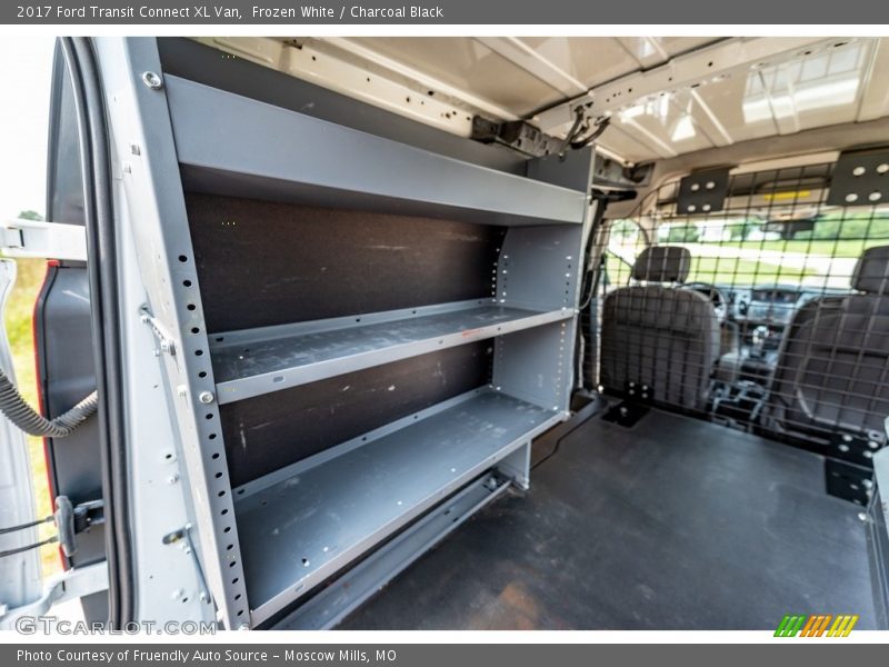 Frozen White / Charcoal Black 2017 Ford Transit Connect XL Van