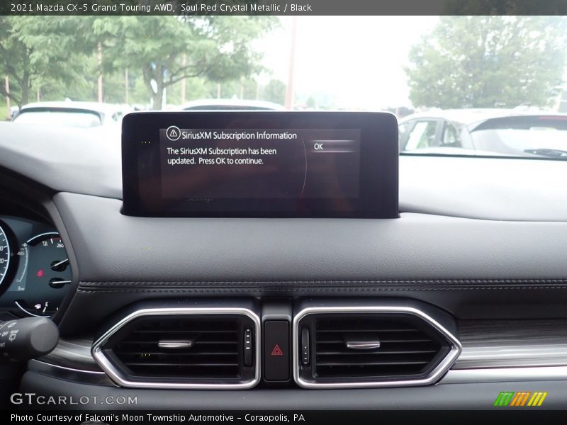 Soul Red Crystal Metallic / Black 2021 Mazda CX-5 Grand Touring AWD