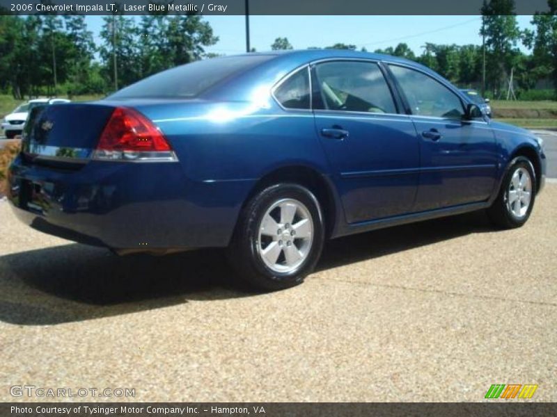 Laser Blue Metallic / Gray 2006 Chevrolet Impala LT