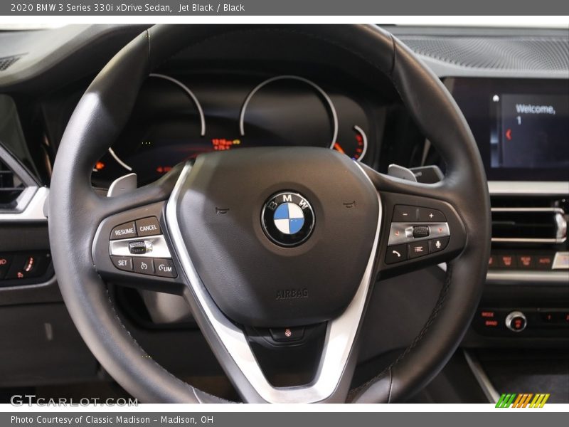 Jet Black / Black 2020 BMW 3 Series 330i xDrive Sedan