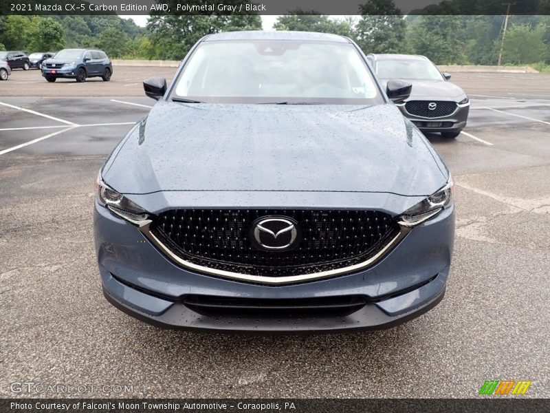 Polymetal Gray / Black 2021 Mazda CX-5 Carbon Edition AWD