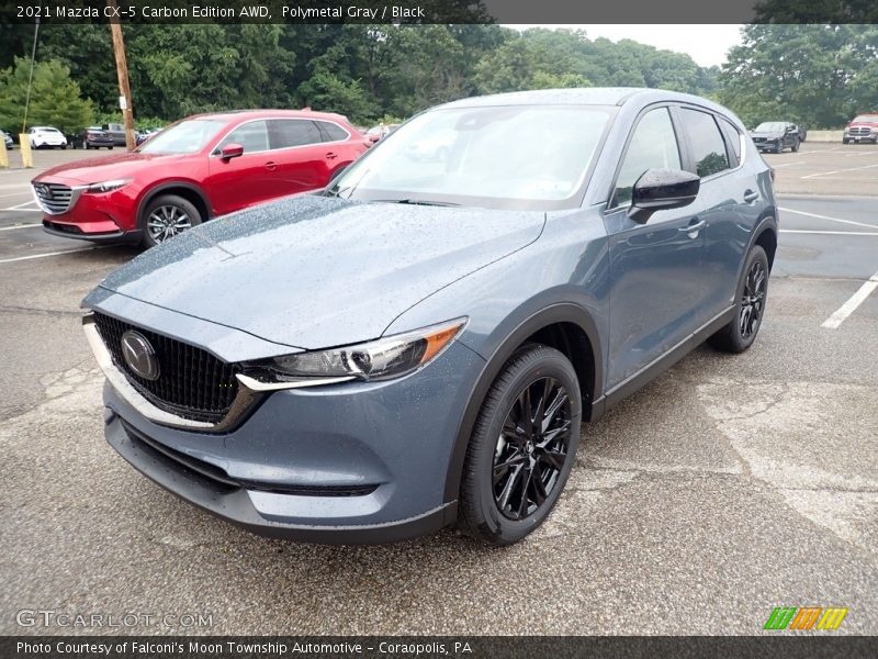 Polymetal Gray / Black 2021 Mazda CX-5 Carbon Edition AWD