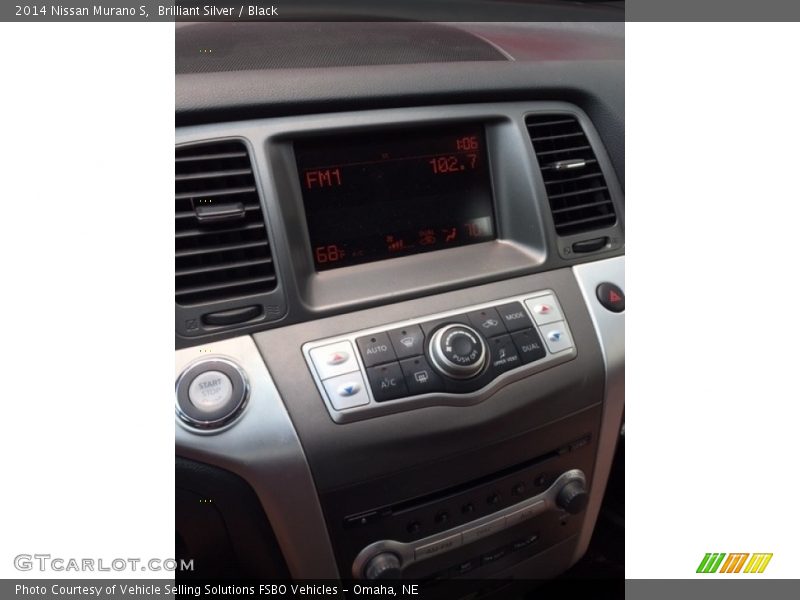 Brilliant Silver / Black 2014 Nissan Murano S