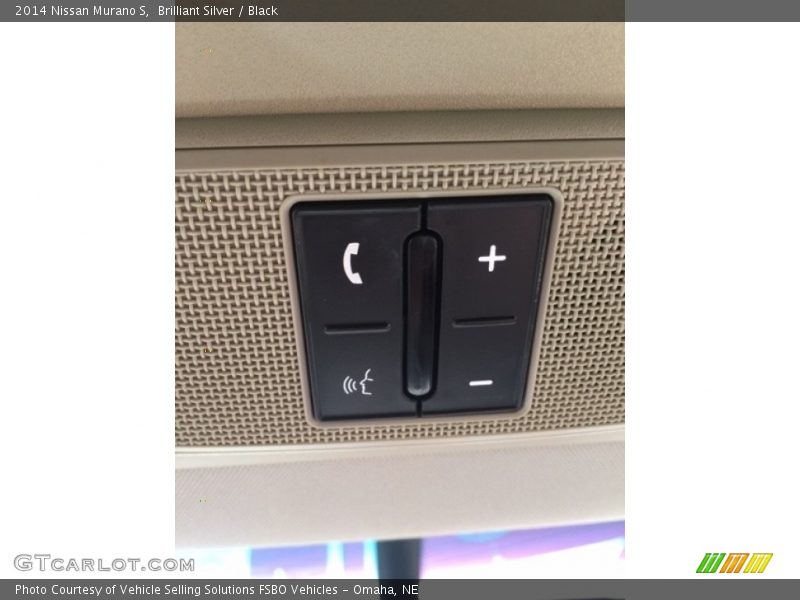 Brilliant Silver / Black 2014 Nissan Murano S