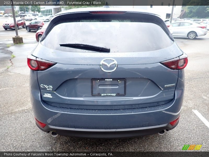 Polymetal Gray / Black 2021 Mazda CX-5 Carbon Edition AWD