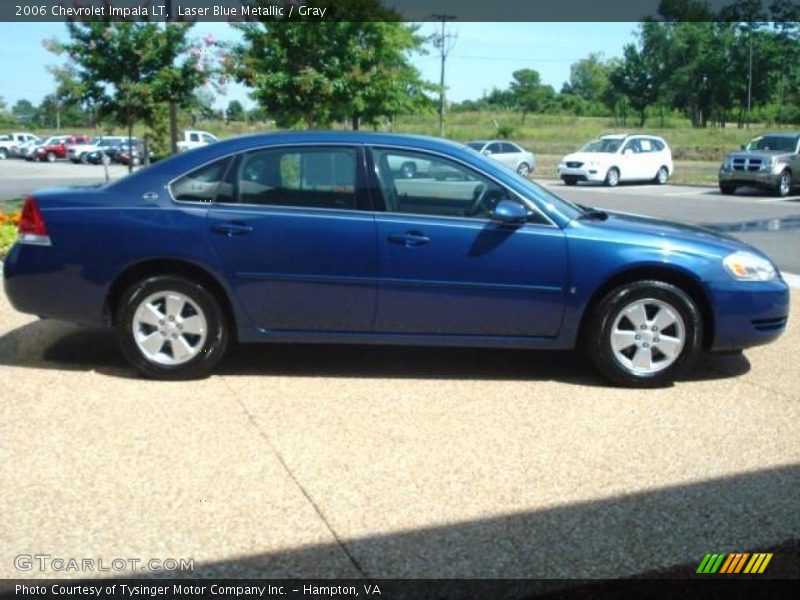 Laser Blue Metallic / Gray 2006 Chevrolet Impala LT