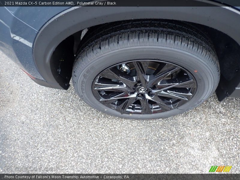 Polymetal Gray / Black 2021 Mazda CX-5 Carbon Edition AWD
