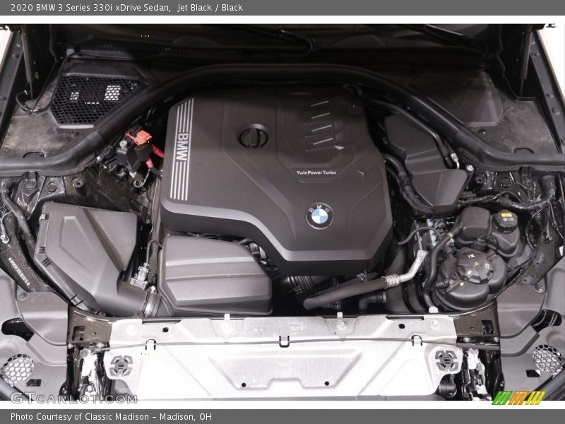 Jet Black / Black 2020 BMW 3 Series 330i xDrive Sedan