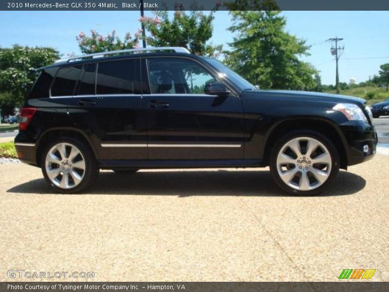 Black / Black 2010 Mercedes-Benz GLK 350 4Matic