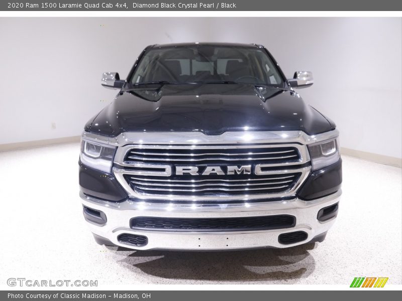 Diamond Black Crystal Pearl / Black 2020 Ram 1500 Laramie Quad Cab 4x4