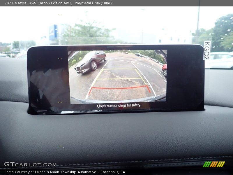 Polymetal Gray / Black 2021 Mazda CX-5 Carbon Edition AWD