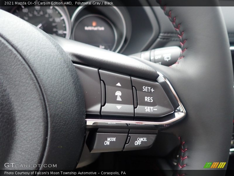 Polymetal Gray / Black 2021 Mazda CX-5 Carbon Edition AWD