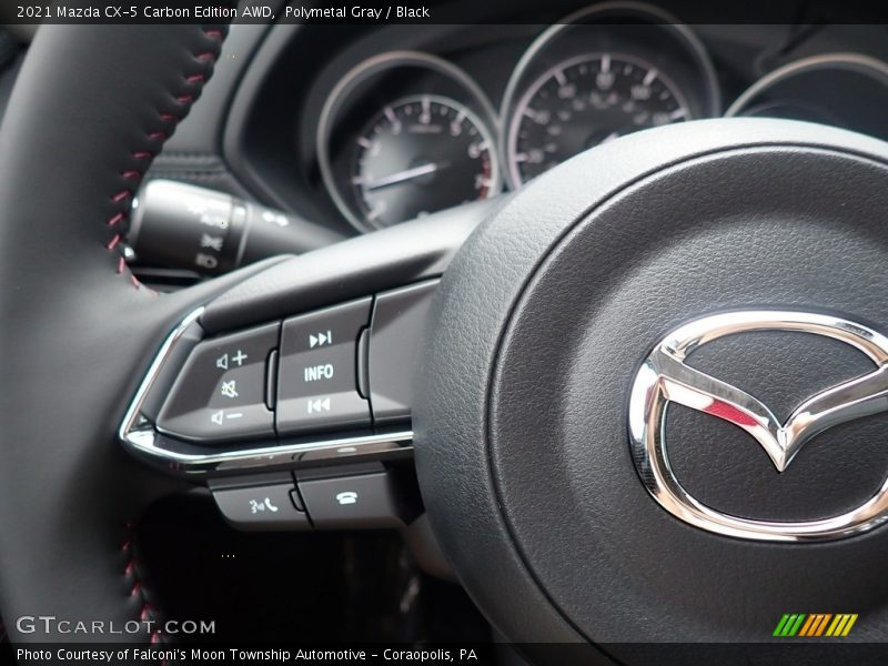 Polymetal Gray / Black 2021 Mazda CX-5 Carbon Edition AWD
