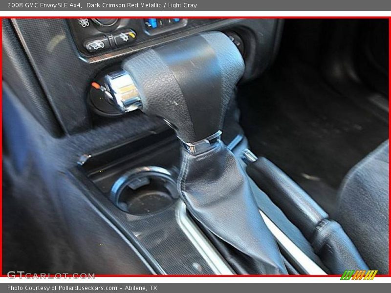Dark Crimson Red Metallic / Light Gray 2008 GMC Envoy SLE 4x4