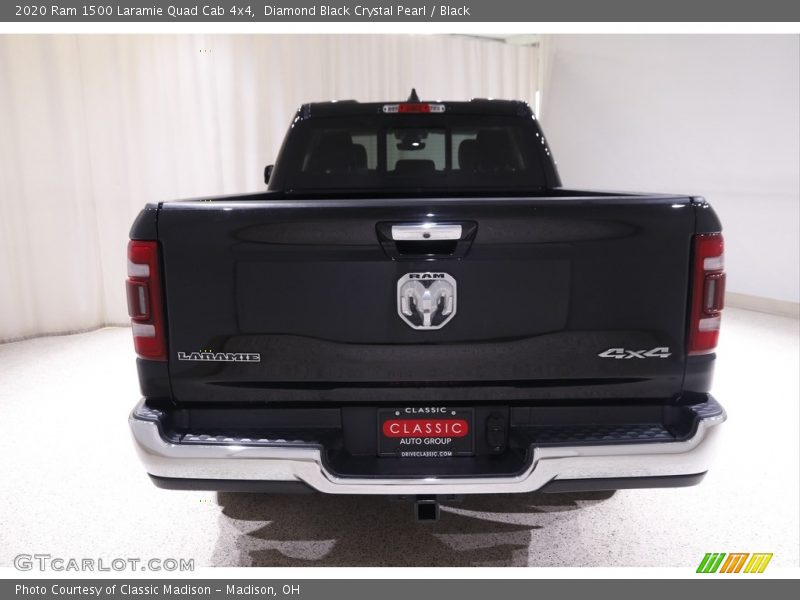 Diamond Black Crystal Pearl / Black 2020 Ram 1500 Laramie Quad Cab 4x4