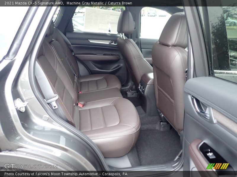 Rear Seat of 2021 CX-5 Signature AWD