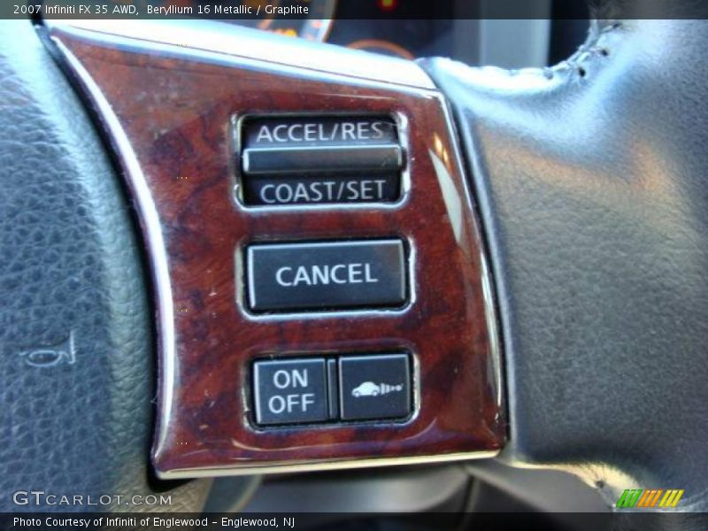 Beryllium 16 Metallic / Graphite 2007 Infiniti FX 35 AWD