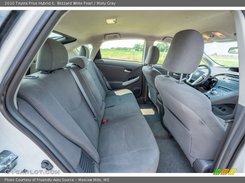 Blizzard White Pearl / Misty Gray 2010 Toyota Prius Hybrid II
