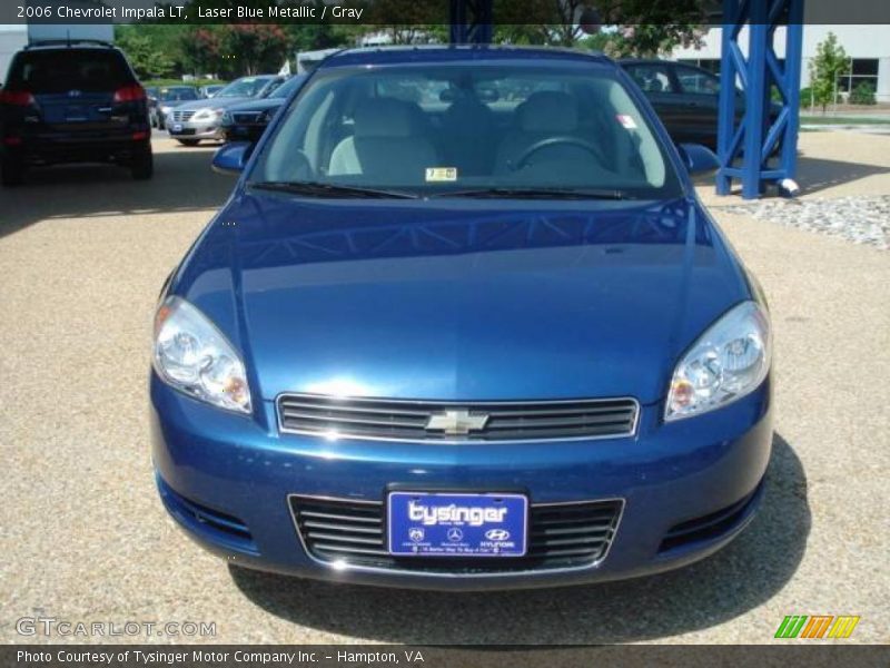 Laser Blue Metallic / Gray 2006 Chevrolet Impala LT