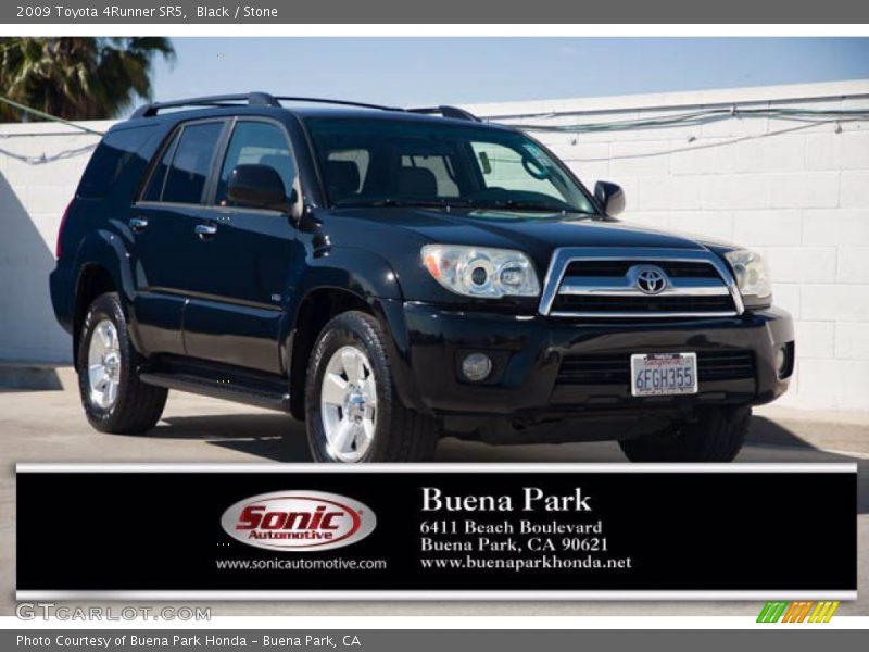 Black / Stone 2009 Toyota 4Runner SR5