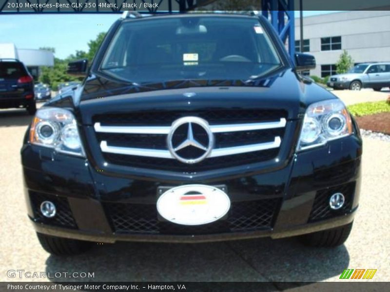 Black / Black 2010 Mercedes-Benz GLK 350 4Matic
