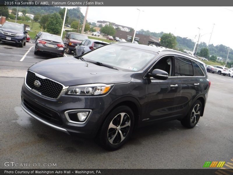 Platinum Graphite / Satin Black 2016 Kia Sorento EX AWD